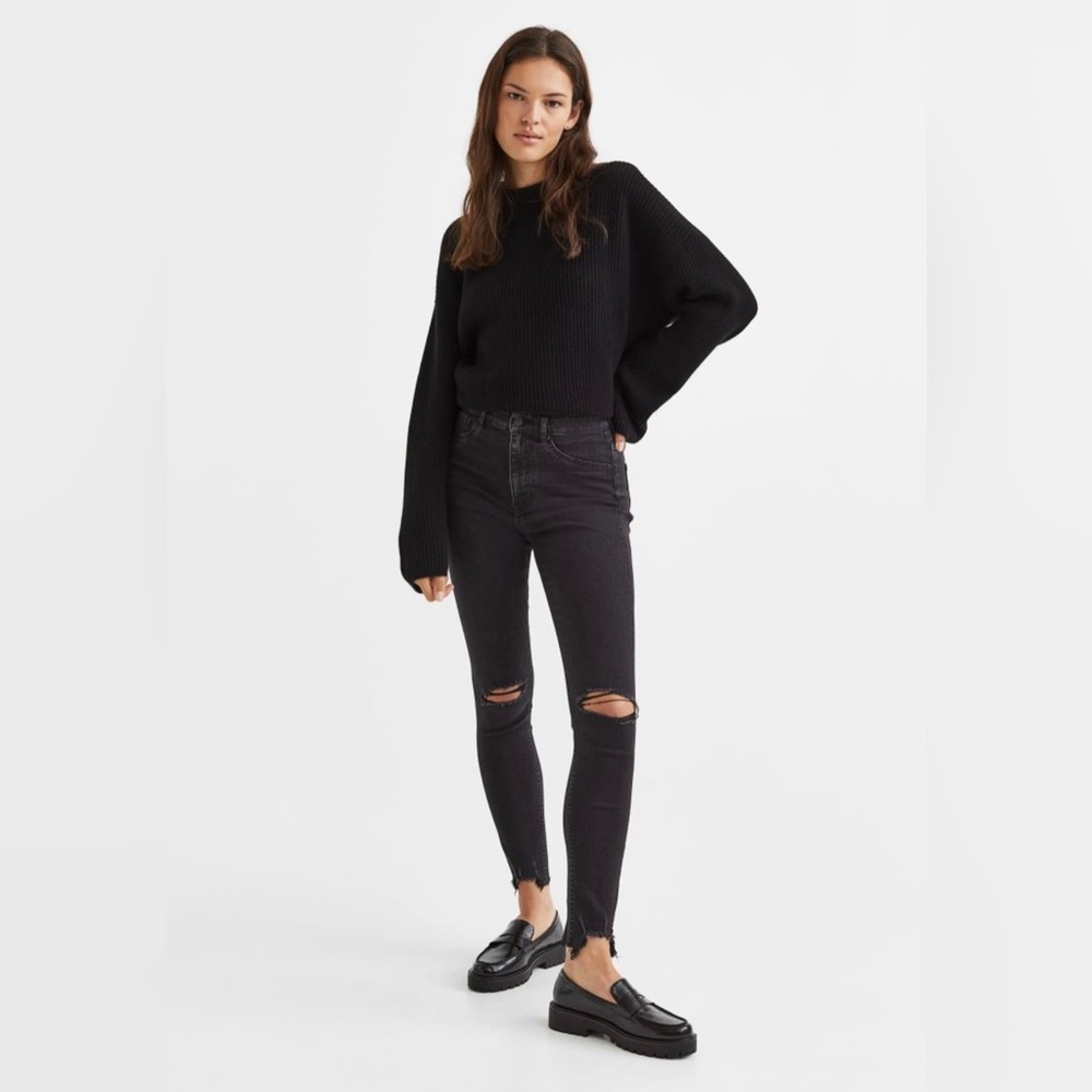 H&M ultra high ankle jeggings